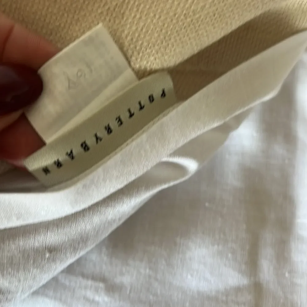 Pottery Barn Peyton Drapes Ivory